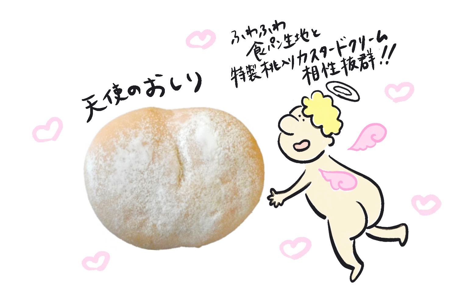 天使のおしり