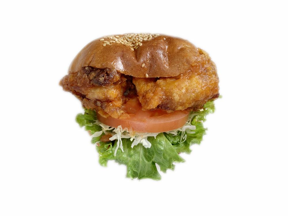 【並柳店限定】ネギチリ山賊バーガー