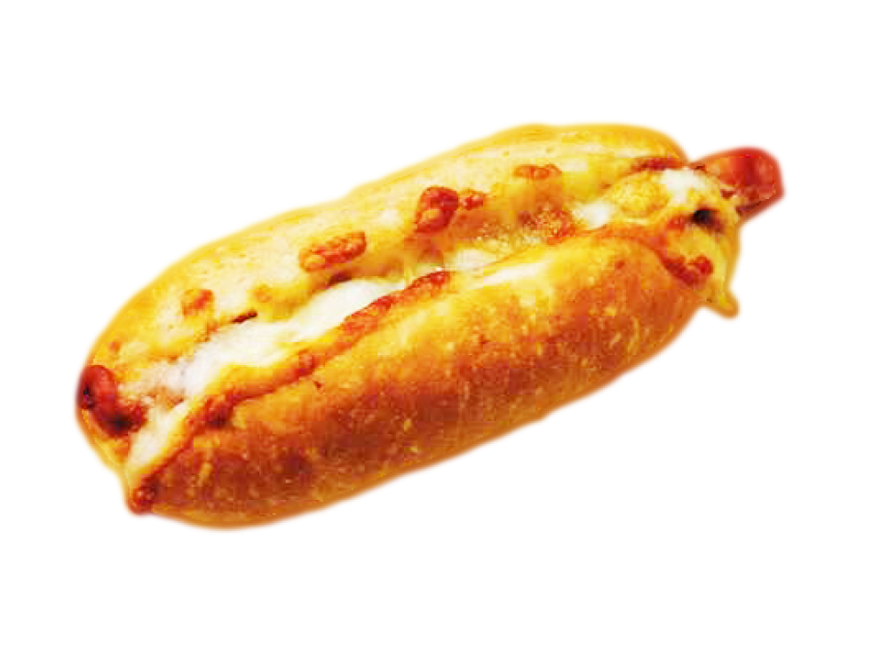 大阪万博の特製チーズドッグ