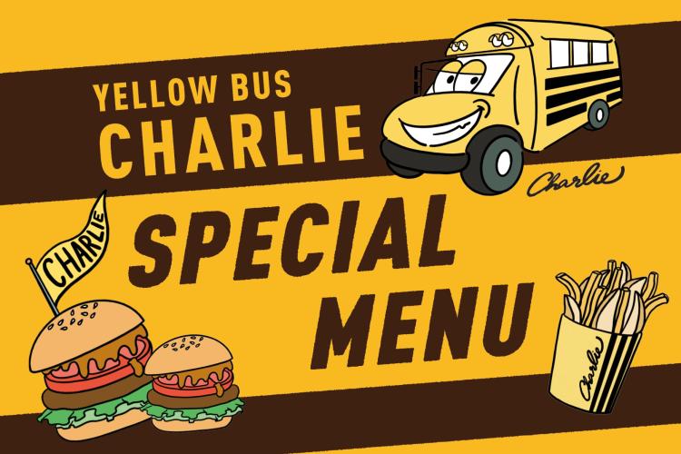 Yellow Bus Charlie (チャーリー) 】フード＆ドリンクメニュー | 松本
